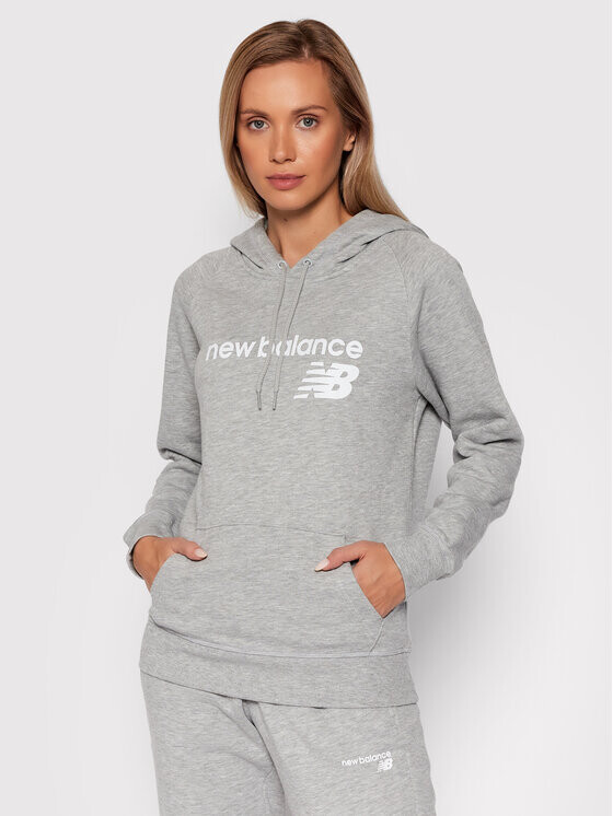 

Толстовка свободного кроя New Balance, серый