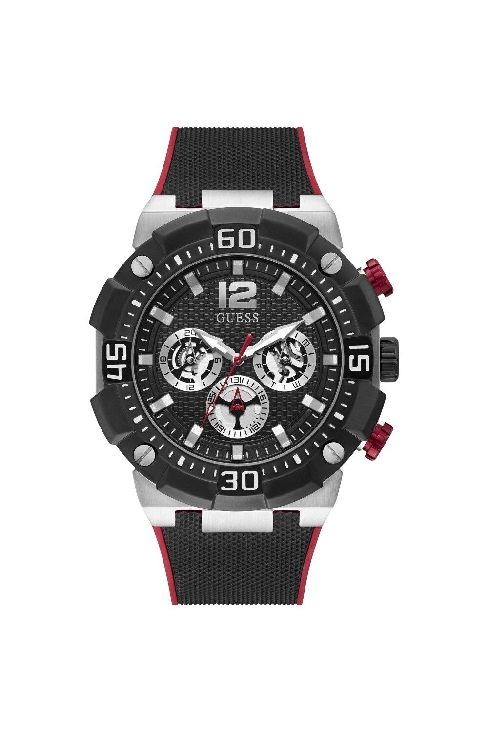 

Модные аналоговые кварцевые часы Navigator из нержавеющей стали - Gw0264G1 Guess, черный