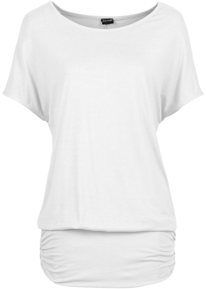 Рубашка Bodyflirt, белый цена и фото