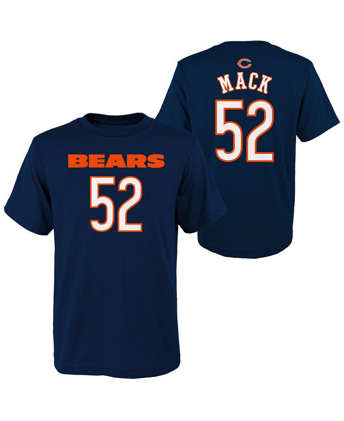 

Футболка основного игрока Khalil Mack Big Boys Chicago Bears Outerstuff