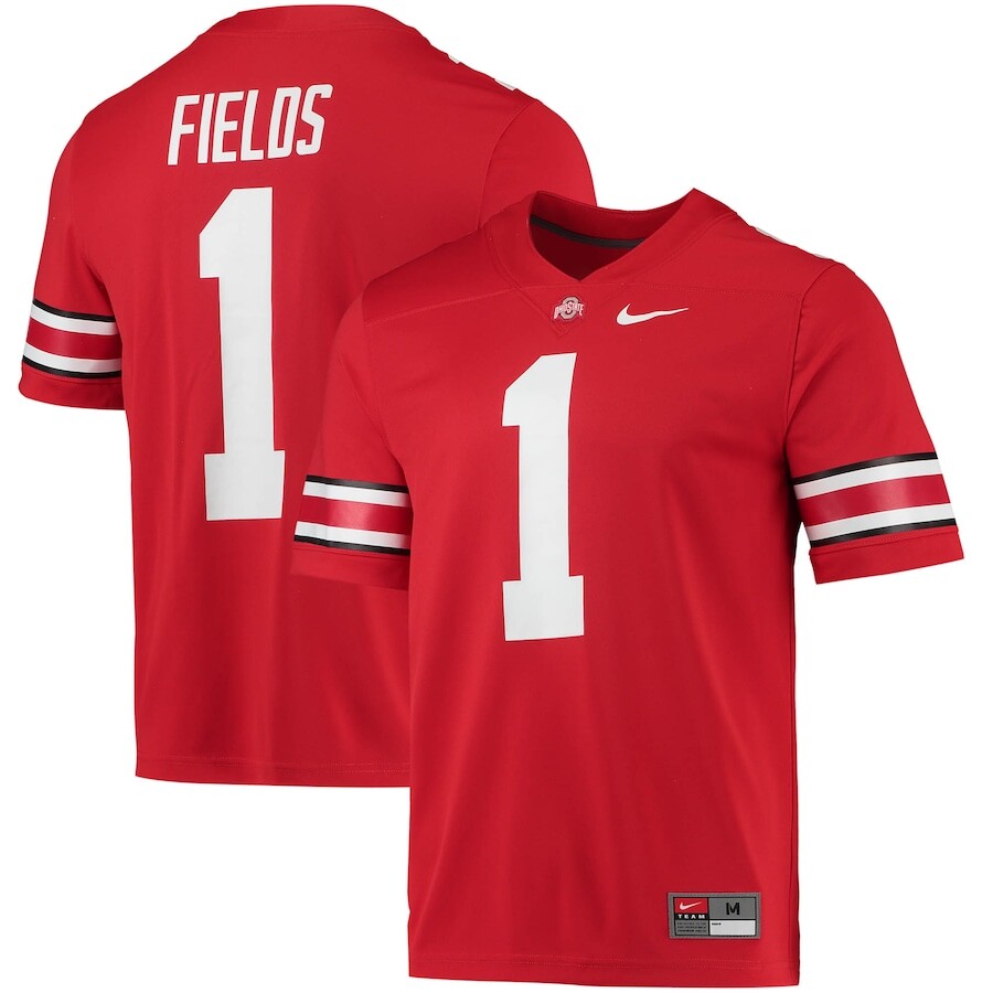

Джерси Nike Ohio State Buckeyes, алый