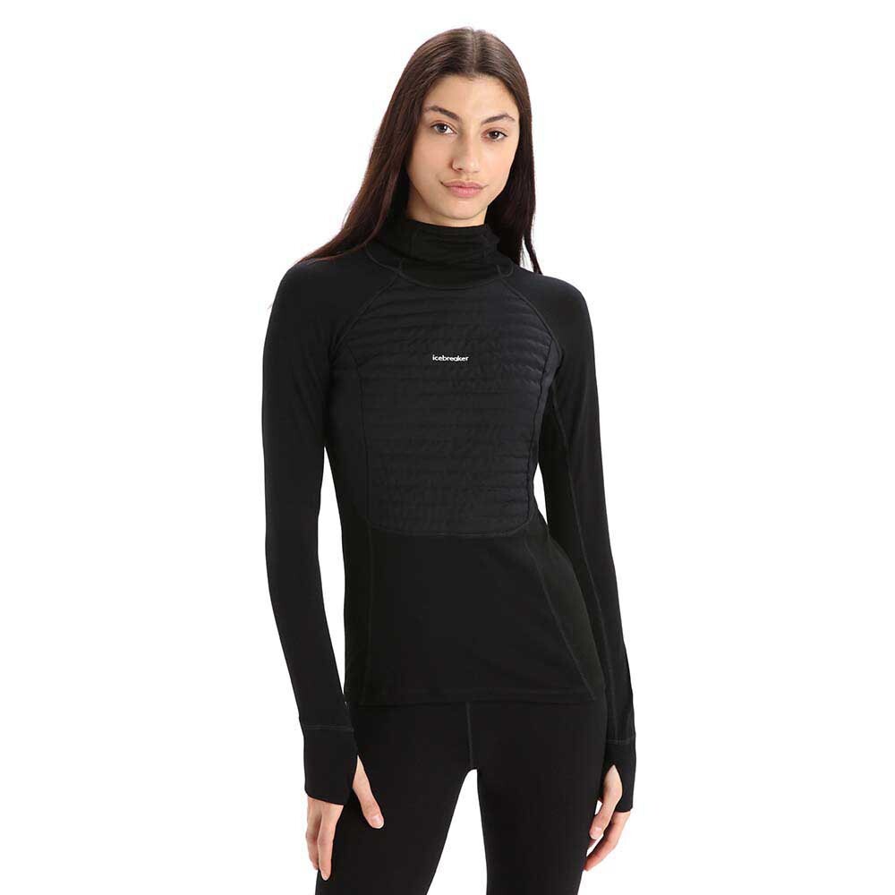 

Худи Icebreaker Zone Knit Insulated, черный