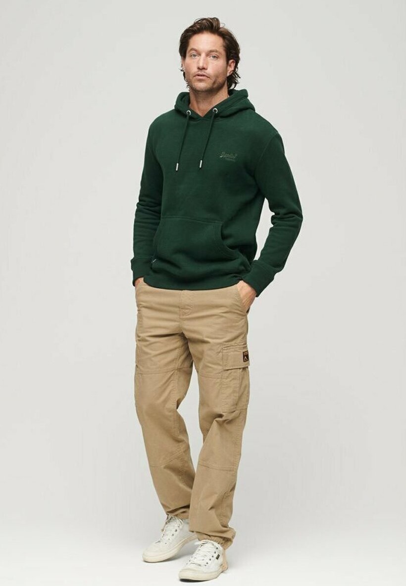 

Толстовка ESSENTIAL LOGO Superdry, цвет forest green