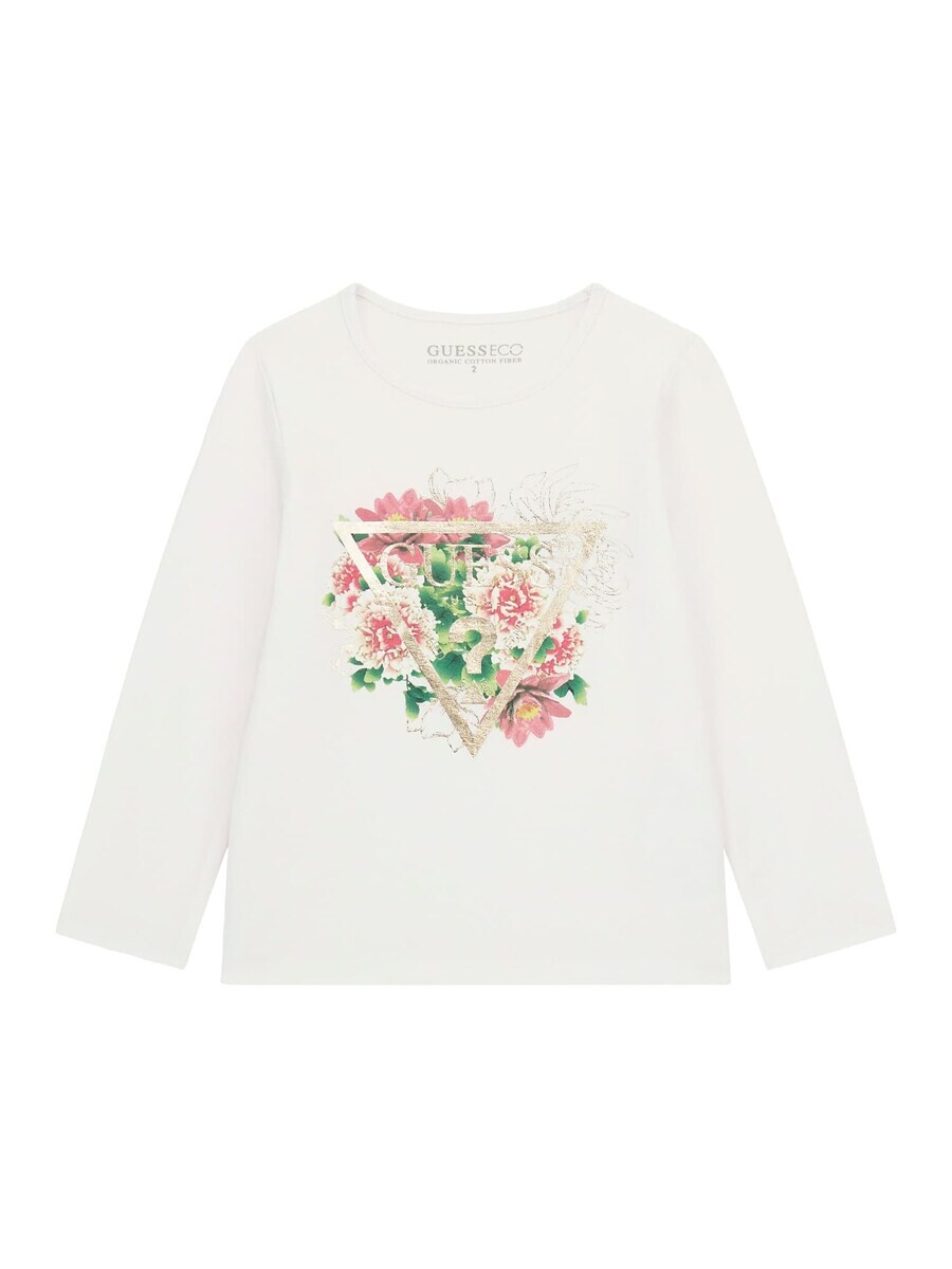 

Футболка GUESS, цвет Wool white