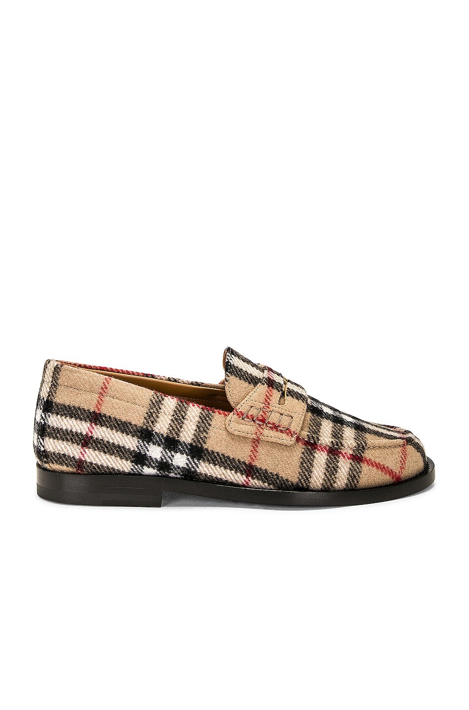 

Лоферы Burberry Hackney, цвет Archive Beige IP Check