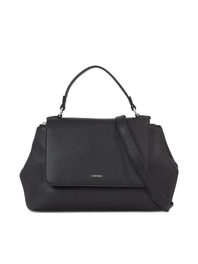 

Классическая сумка Ck Must Top Handle Tote W/Flap Calvin Klein, черный