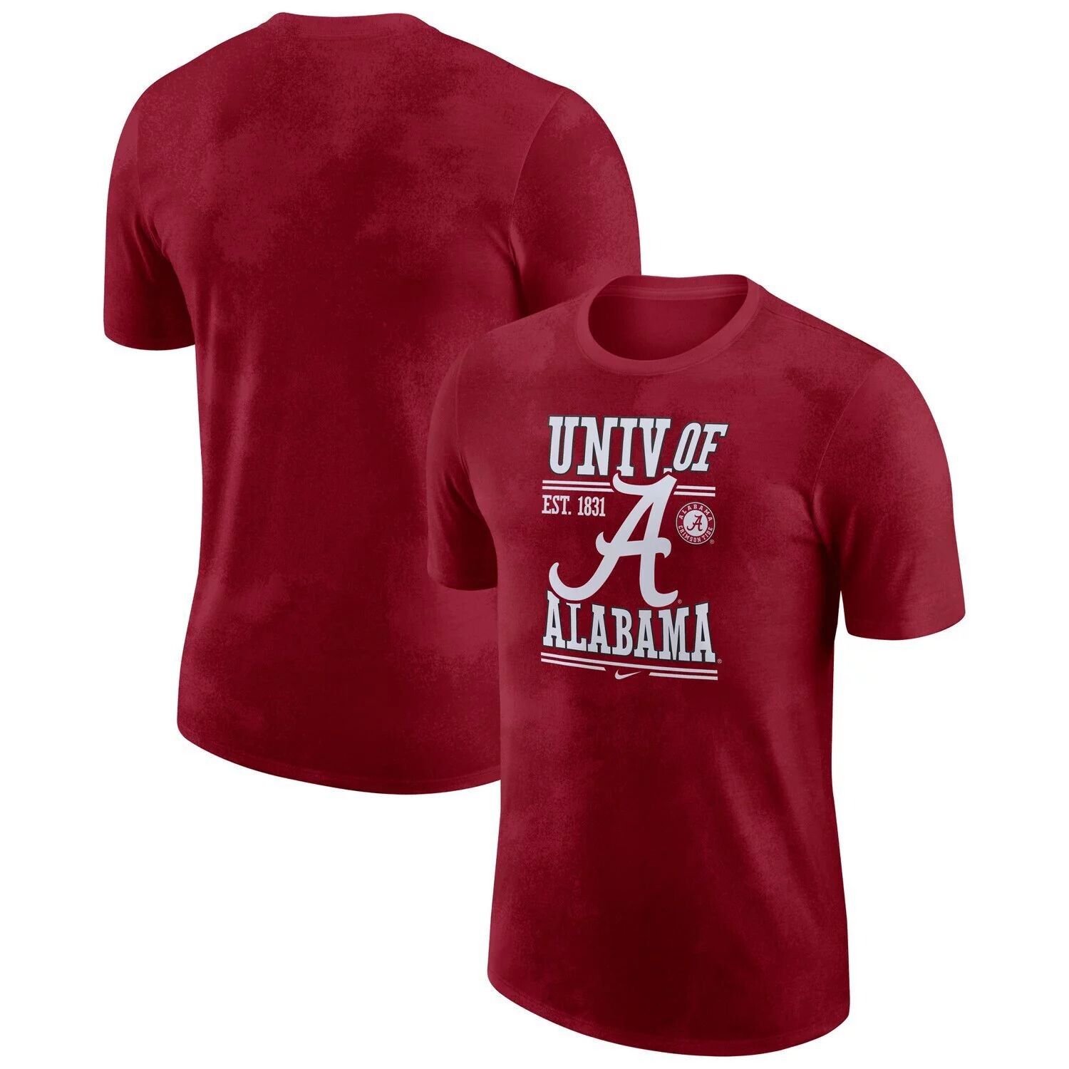 

Мужская футболка Crimson Alabama Crimson Tide Team Stack Nike