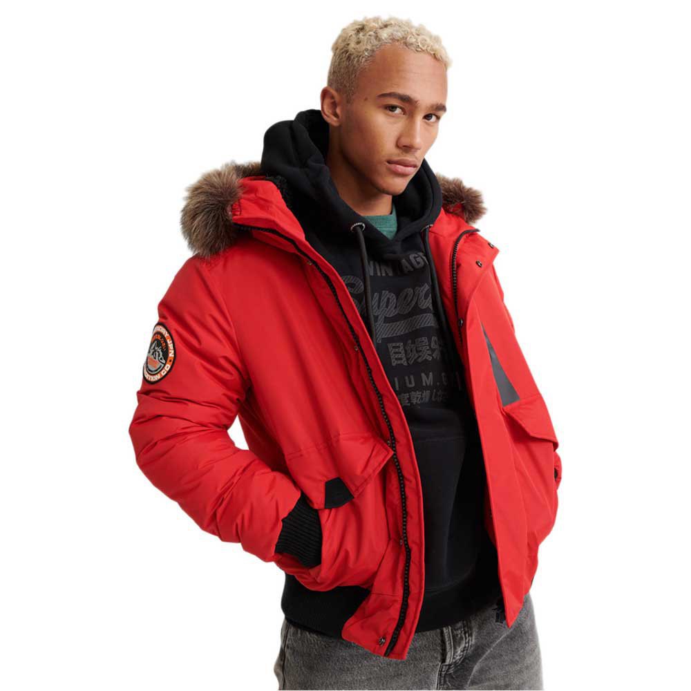 

Куртка Superdry Everest Bomber, красный