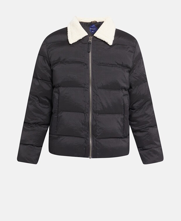 

Стеганая куртка Gant, черный