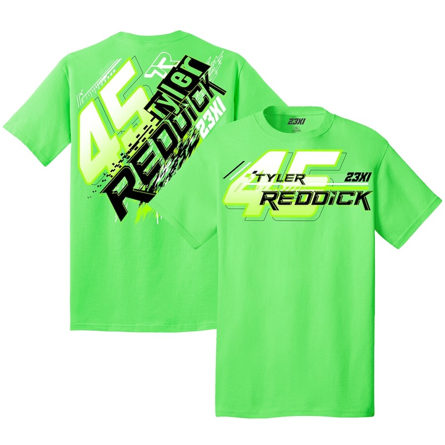 

Футболка с коротким рукавом 23XI Racing Tyler Reddick, зеленый