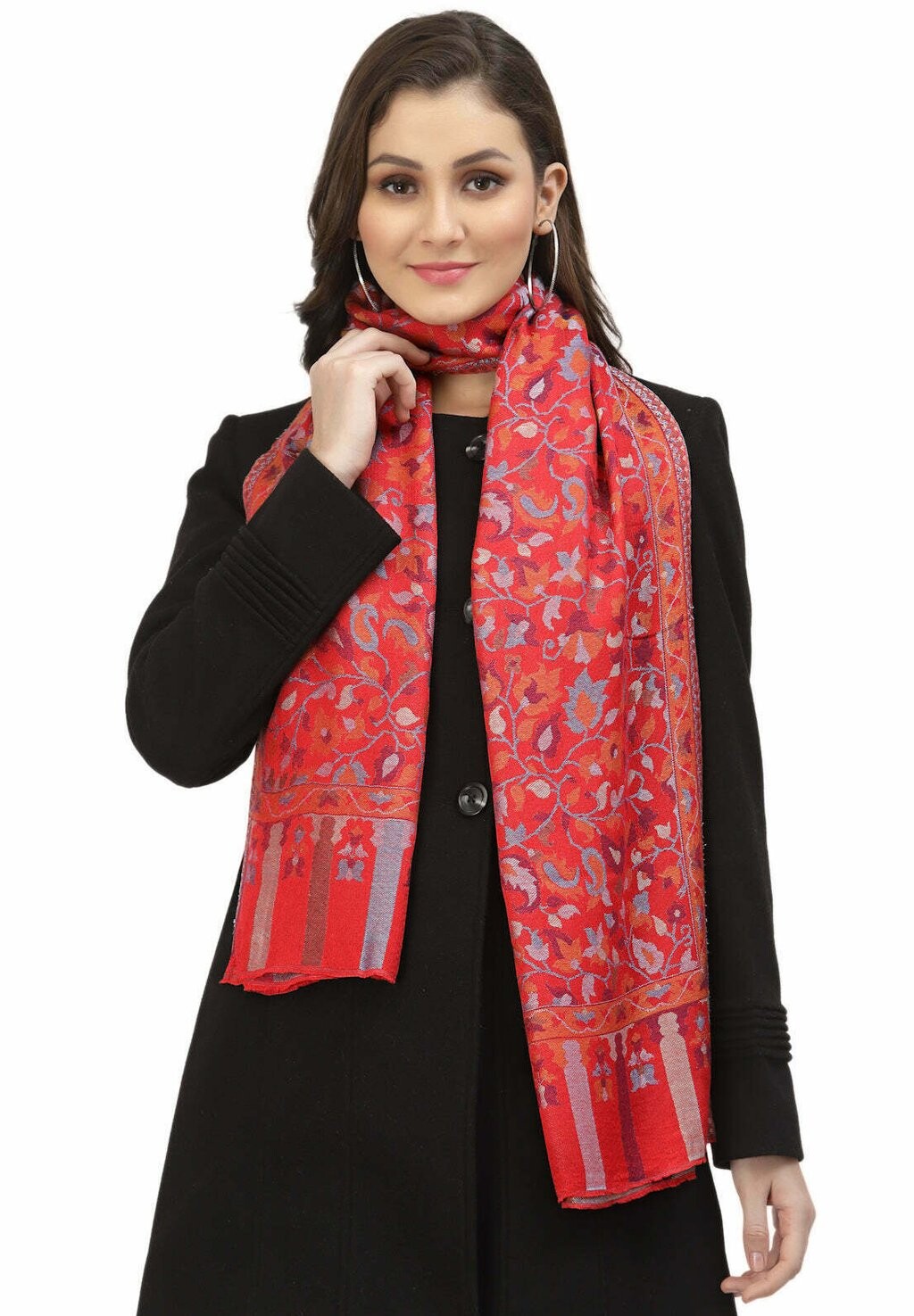 

Шарф KASHMIRI HAND Avant-Garde Paris, цвет red