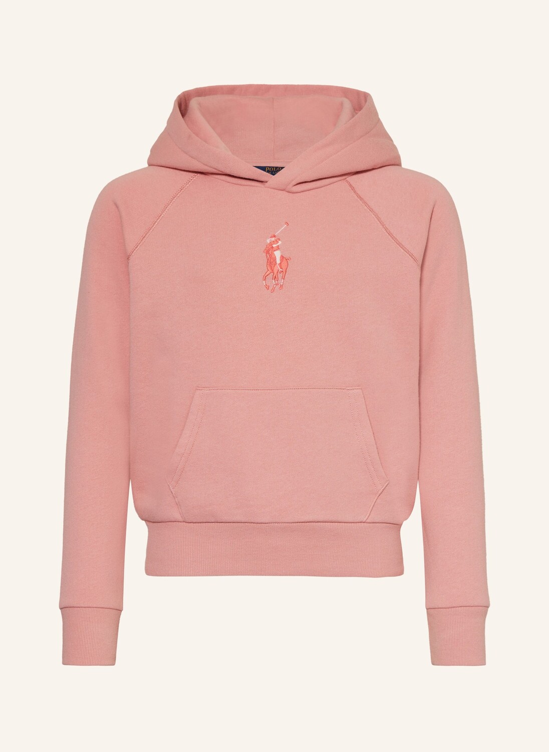 

Толстовка с капюшоном Polo Ralph Lauren, розовый