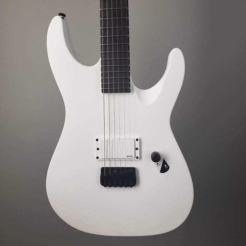 цена Электрогитара ESP LTD M-HT Arctic Metal Electric Guitar - Snow White Satin - NEW !