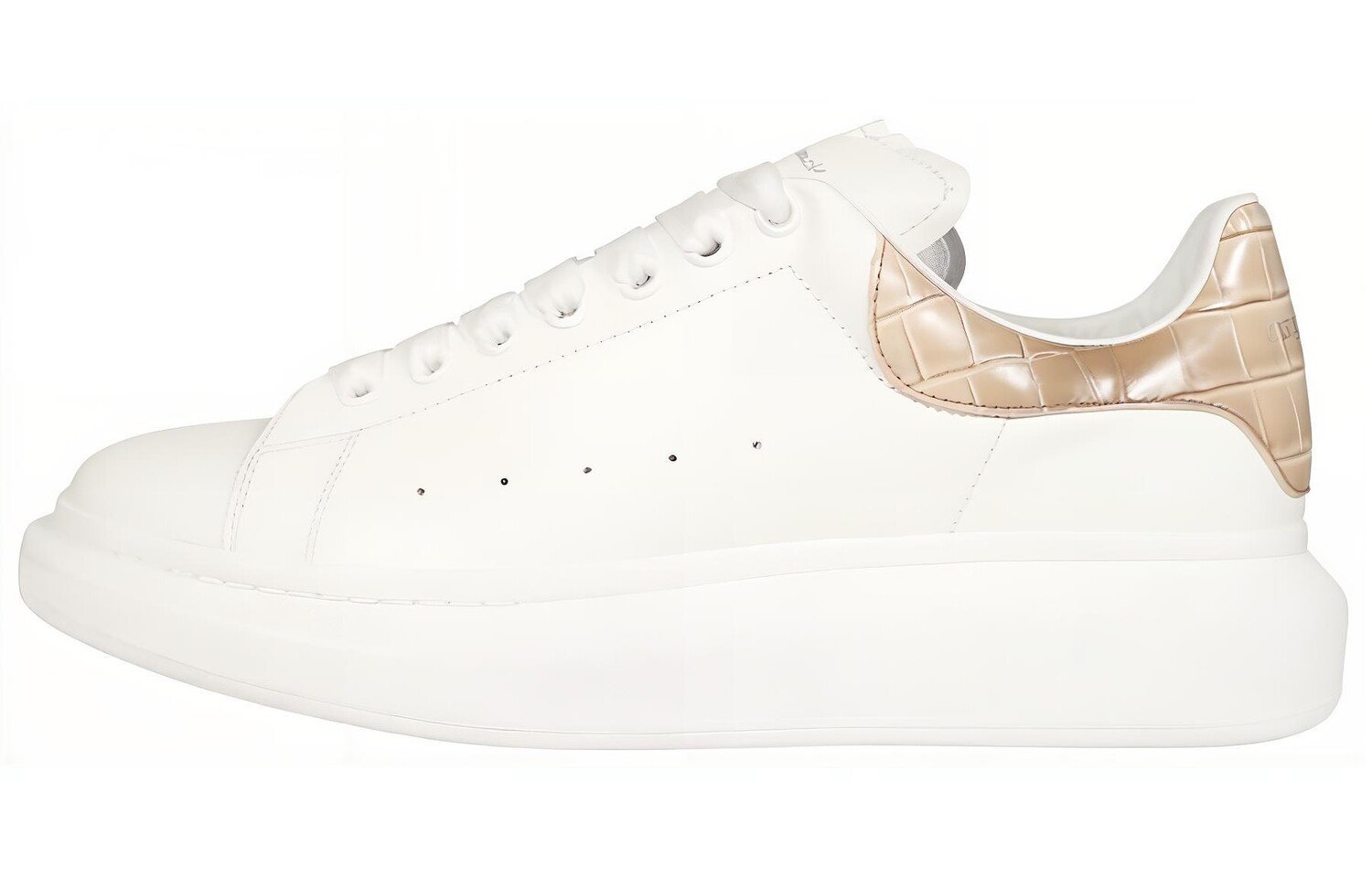 

Alexander McQueen Oversized White Beige