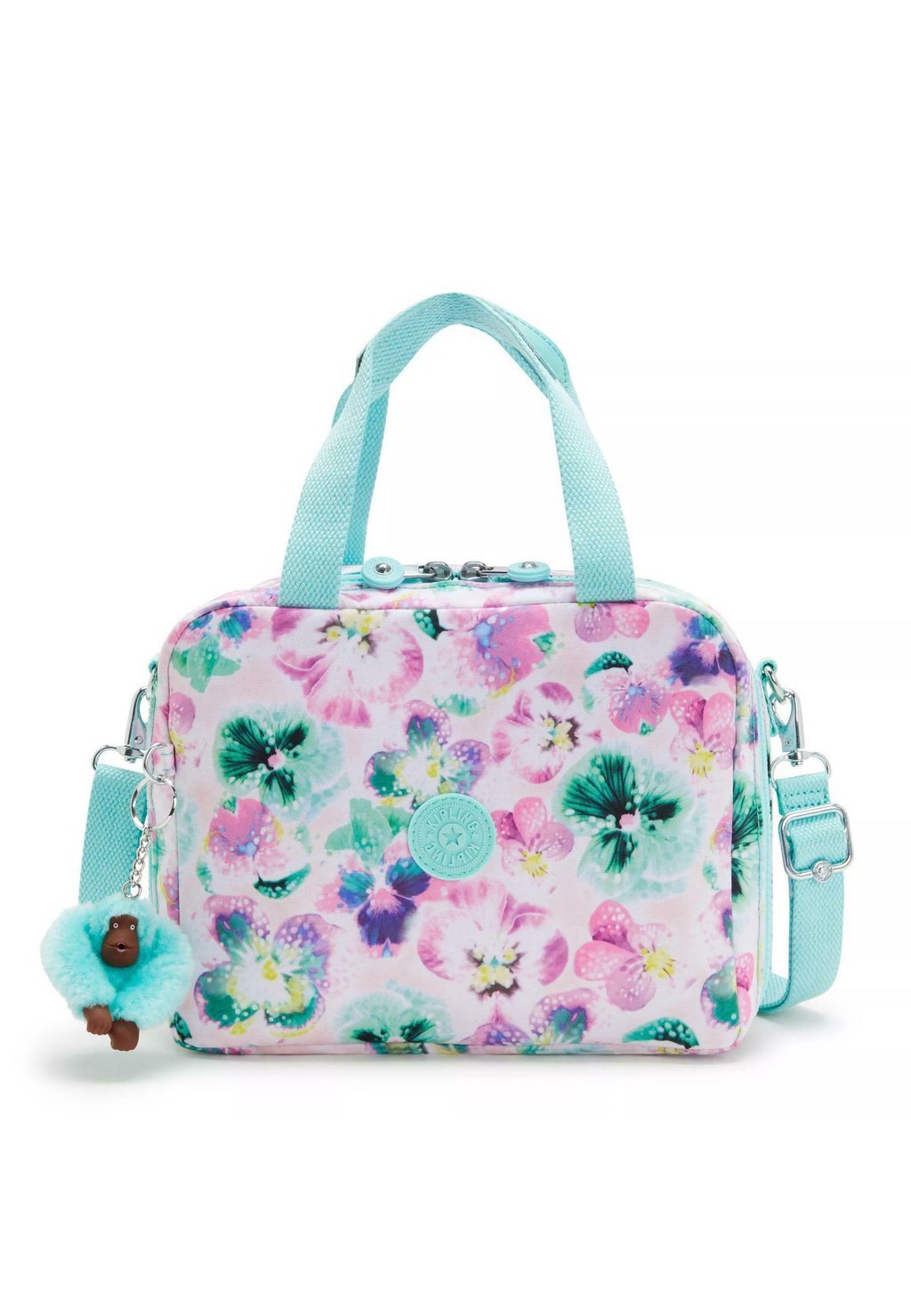 

Дорожная сумка Miyo Kipling, цвет aqua blossom