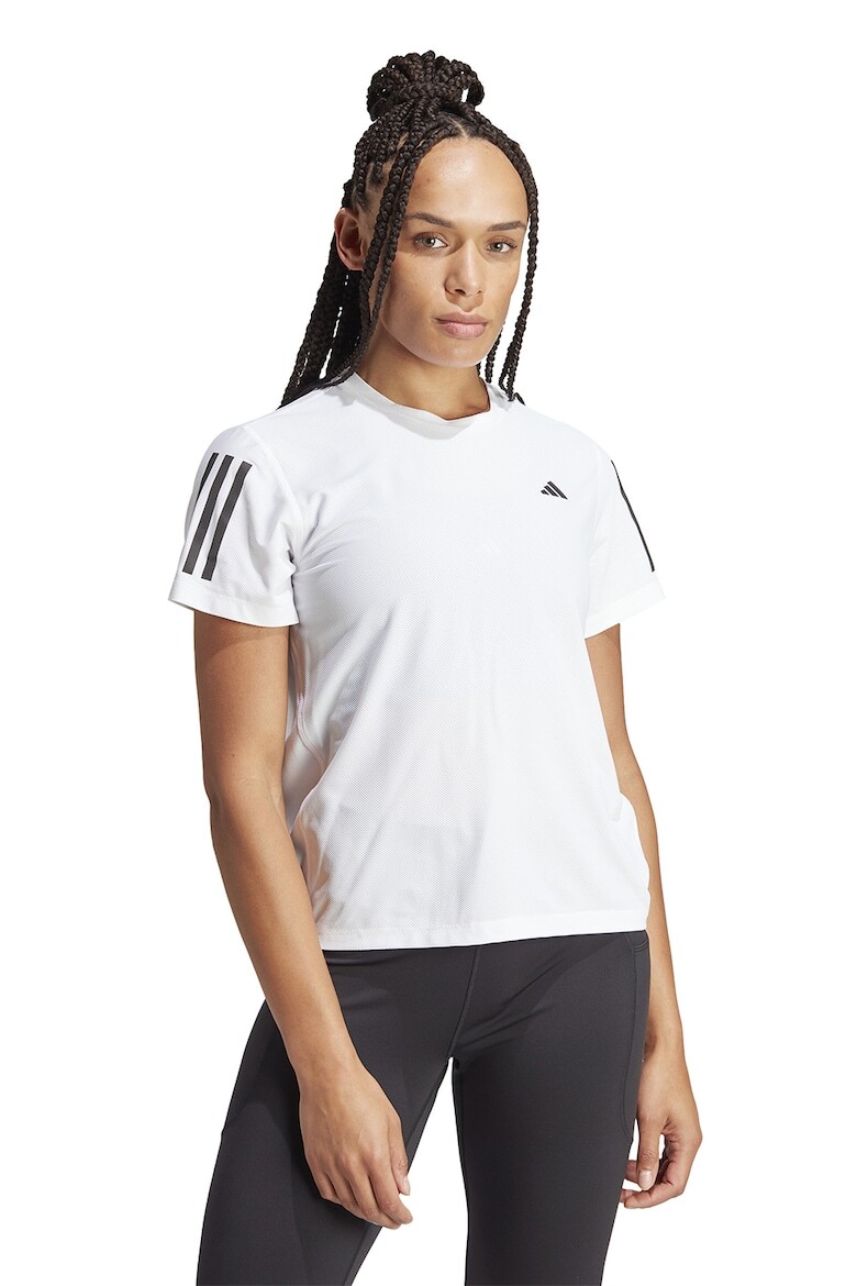 

Футболка Own The Run Run с овальным вырезом Adidas Performance, черный