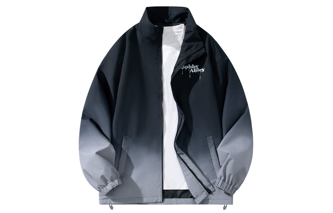 

Куртка унисекс BOBBY ABLEY, Розово-белый градиент (свободные длинные рукава)