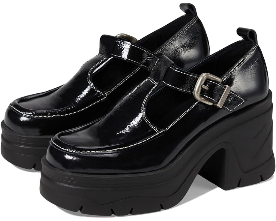 

Туфли Free People Mayla Platform Mary Jane, черный