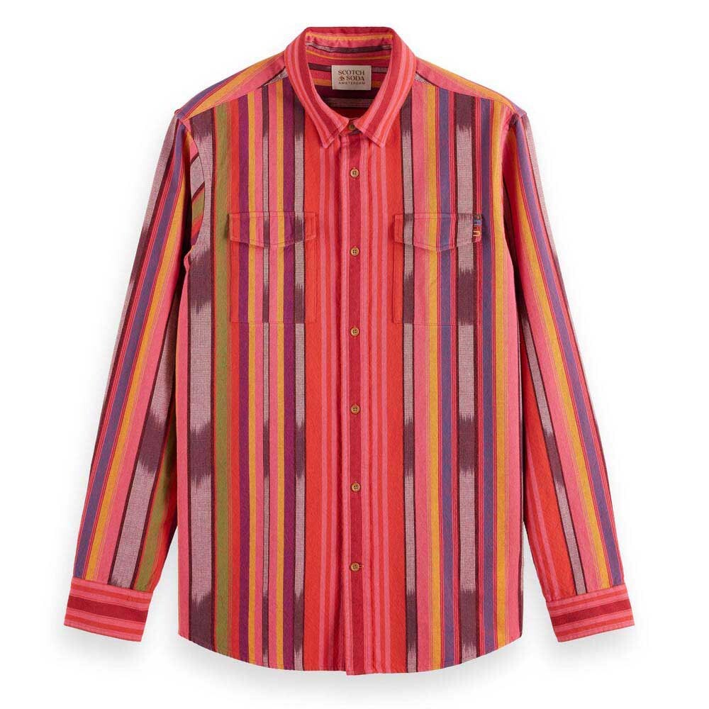 

Рубашка с длинным рукавом Scotch & Soda Space, оранжевый