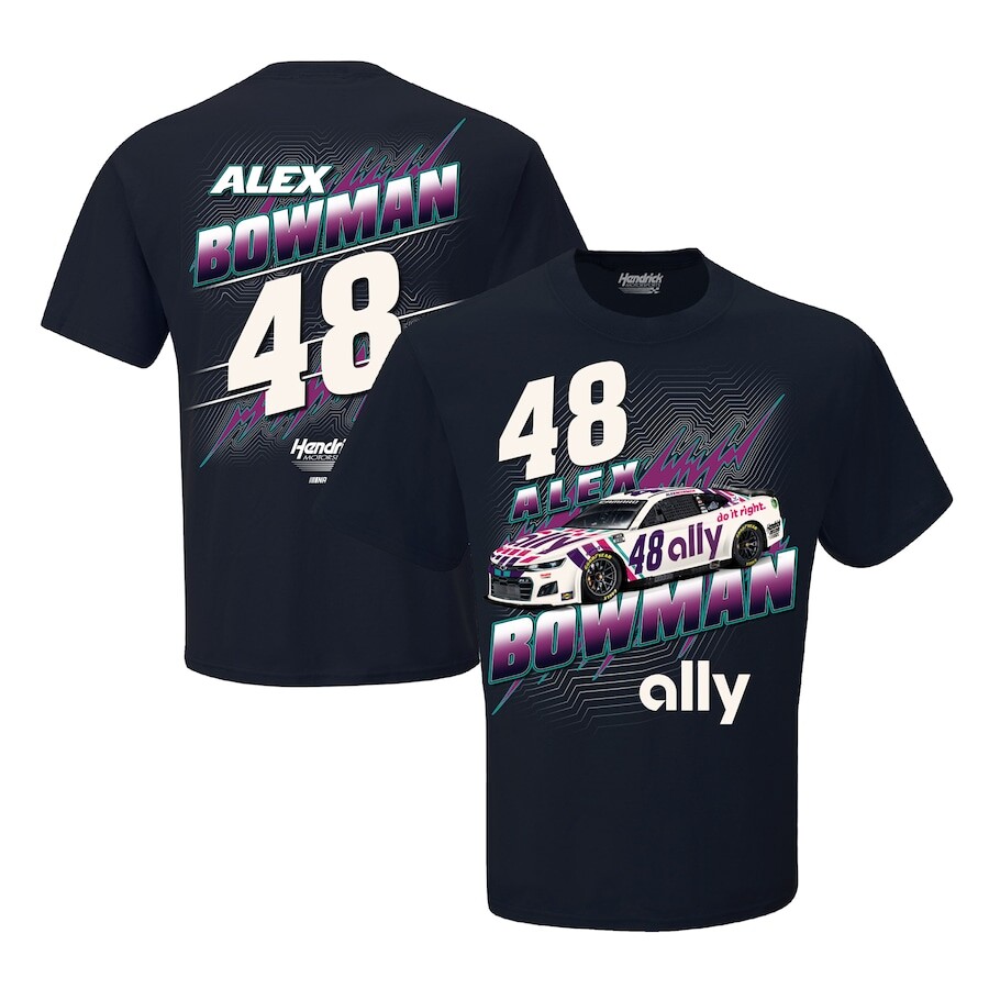 

Футболка с коротким рукавом Hendrick Motorsports Team Collection Alex Bowman, нави