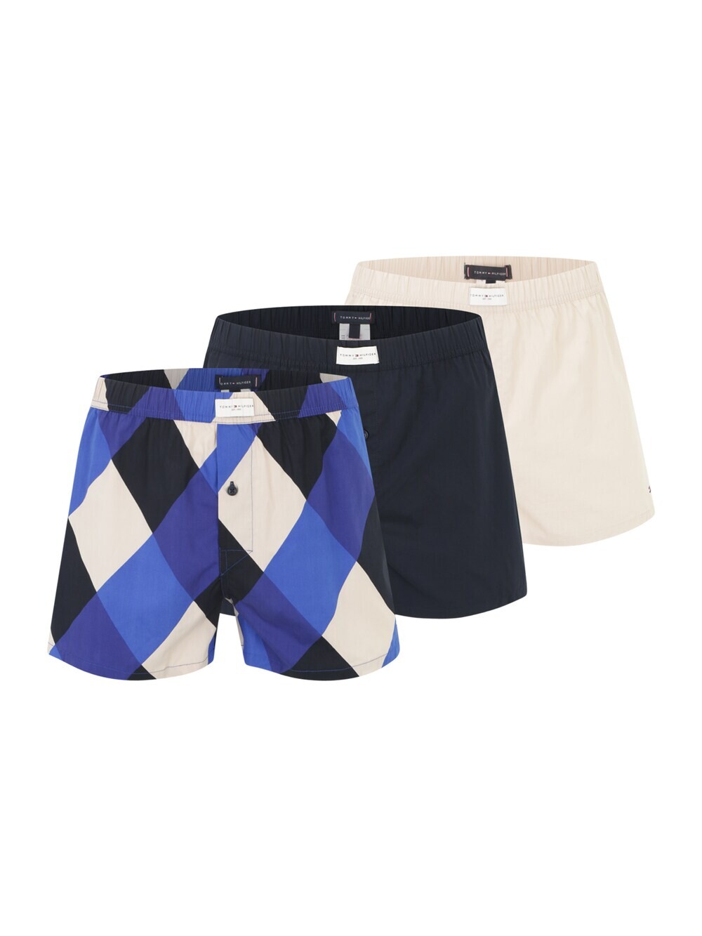 

Трусы боксеры Tommy Hilfiger, королевский синий/темно-синий/белый