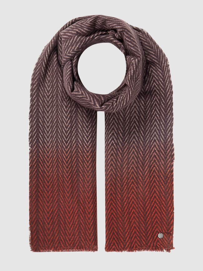 цена Градиентный шарф Fraas, баклажан