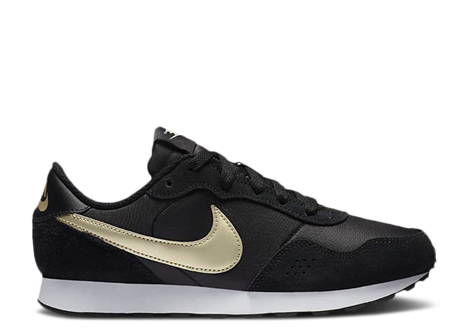 

Кроссовки Nike Md Valiant Gs 'Black Metallic Gold Star', черный