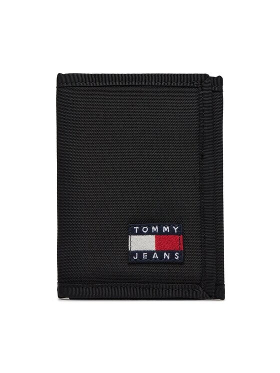 

Большой мужской кошелек Tommy Jeans, черный