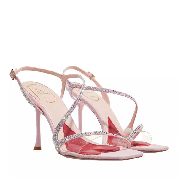 

Туфли vivier bling sandals in pvc and suede Roger Vivier, розовый