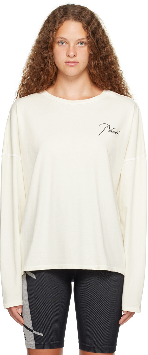 

Off-White футболка с длинным рукавом Rhude Off-White
