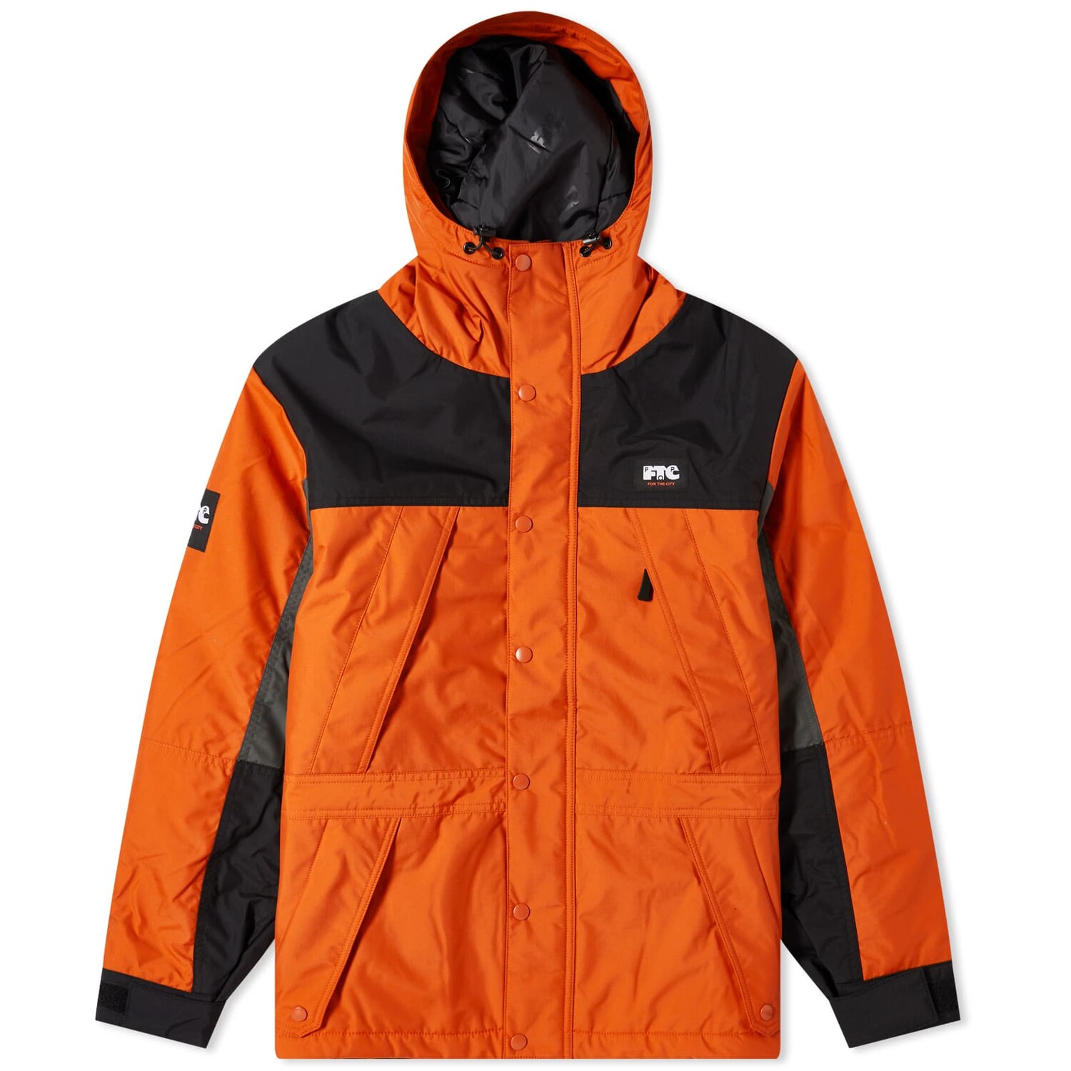 

Куртка Pop Trading Company X Ftc Funnel Neck, цвет Orange & Black