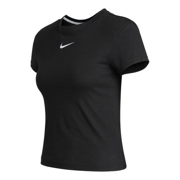 Футболка Nike Sportswear Icn Clsh Cap Slv Ss T Tee Black, черный