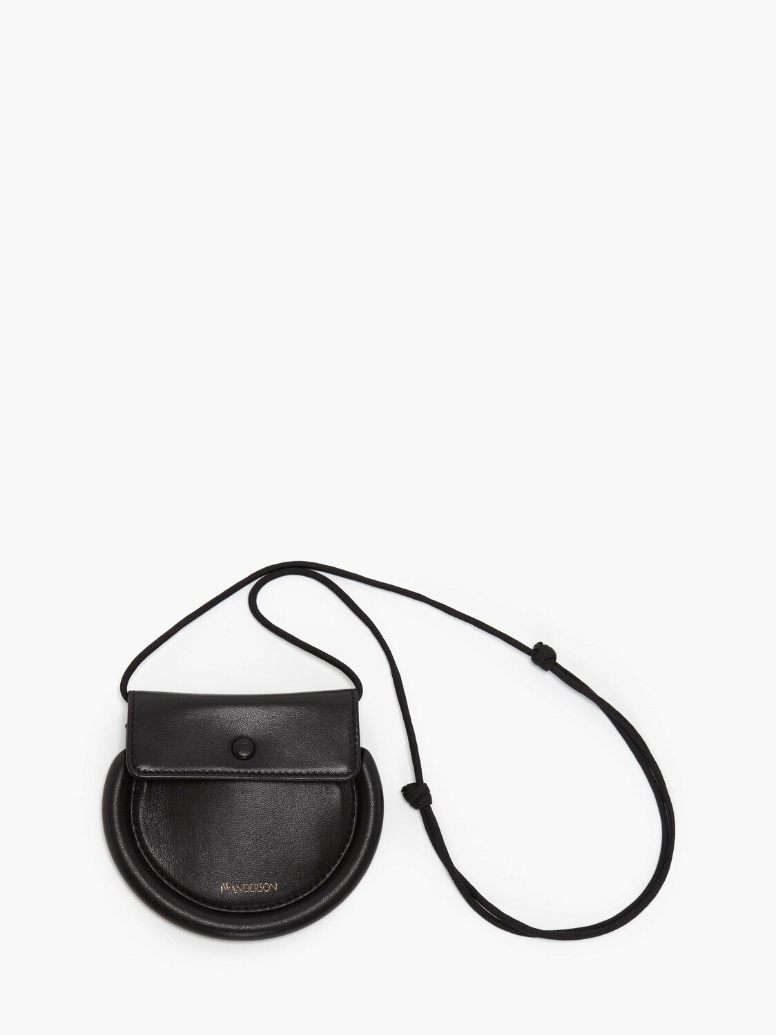 

Кожаный кошелек для монет JW Anderson, черный