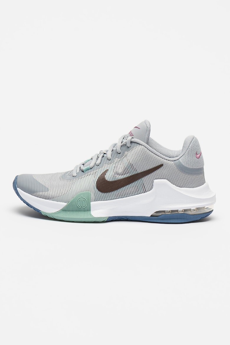 

Баскетбольные кроссовки с логотипом Air Max Impact 4 Nike, серый