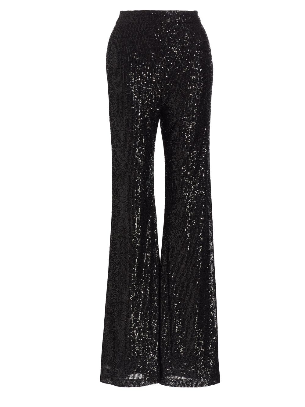 

Расклешенные брюки с блестками Mac Duggal, черный