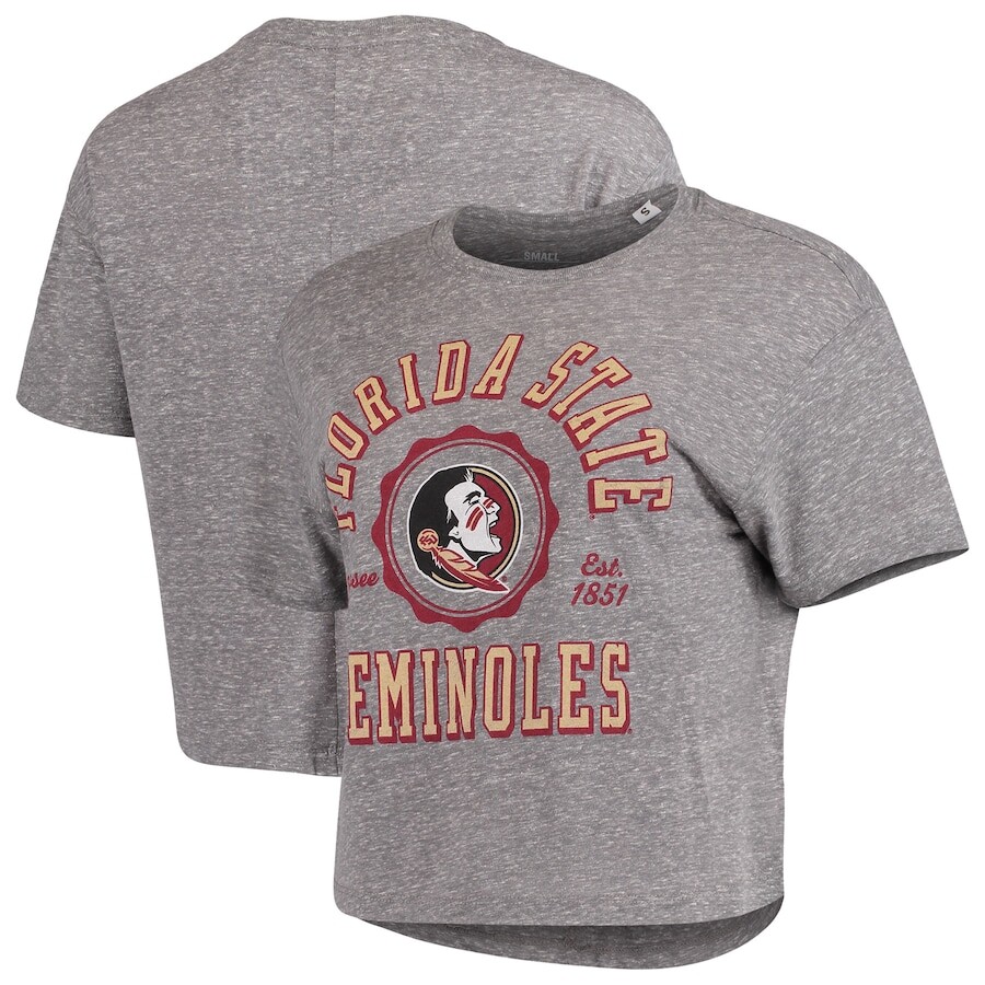 

Футболка с коротким рукавом Pressbox Florida State Seminoles, серый
