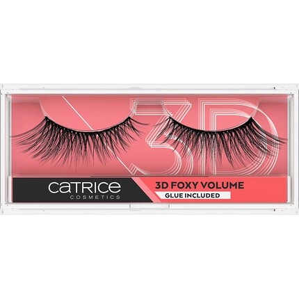 

Lash Couture 3D Foxy Volume Lashes Black Мгновенный объем для объема, Catrice