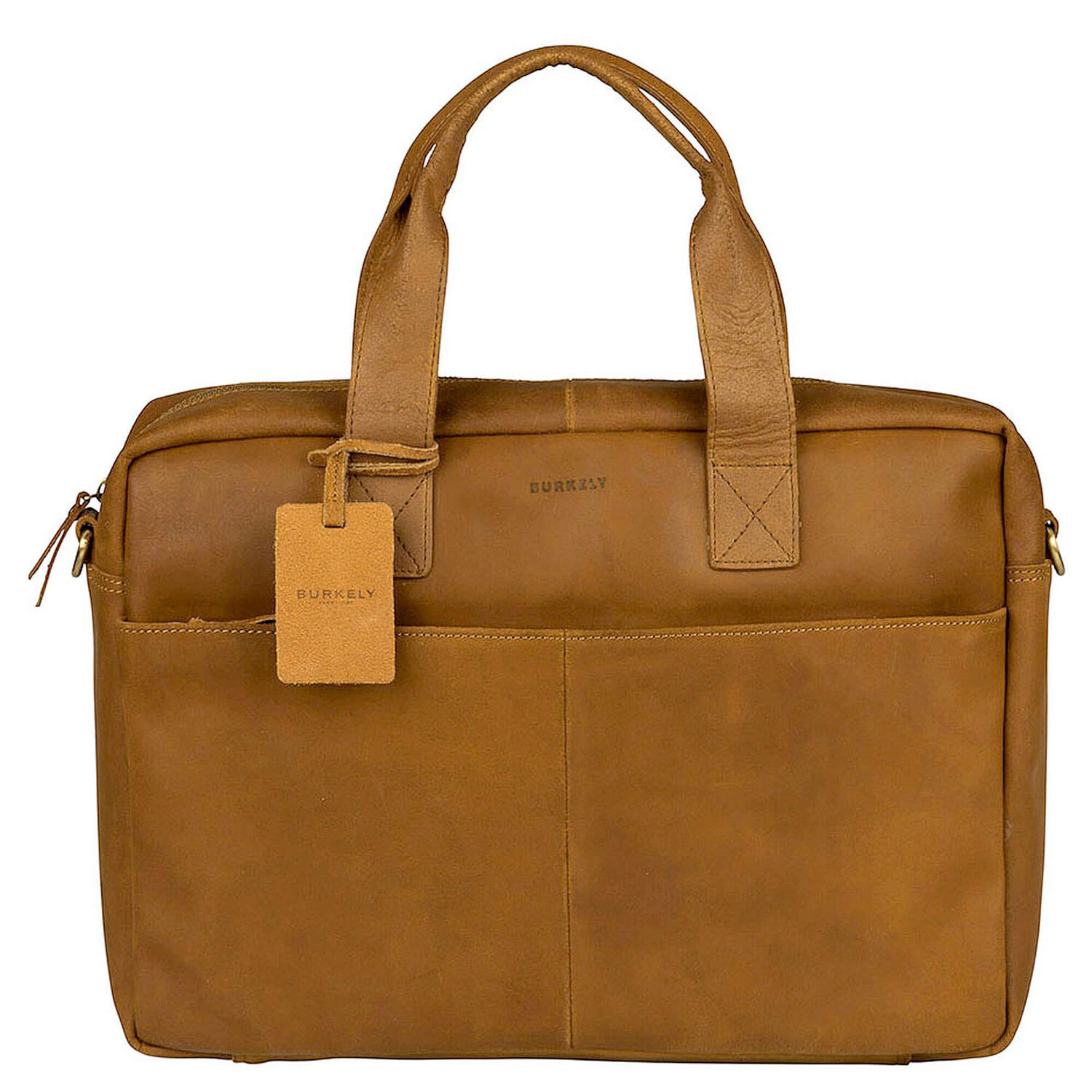 

Сумка для ноутбука Burkely Vintage River Workbag 15.6'' 41 cm, коньячный