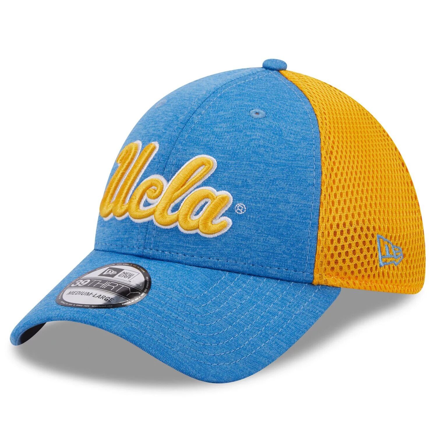 

Мужская синяя кепка New Era UCLA Bruins Shadowed Neo 39THIRTY Flex.