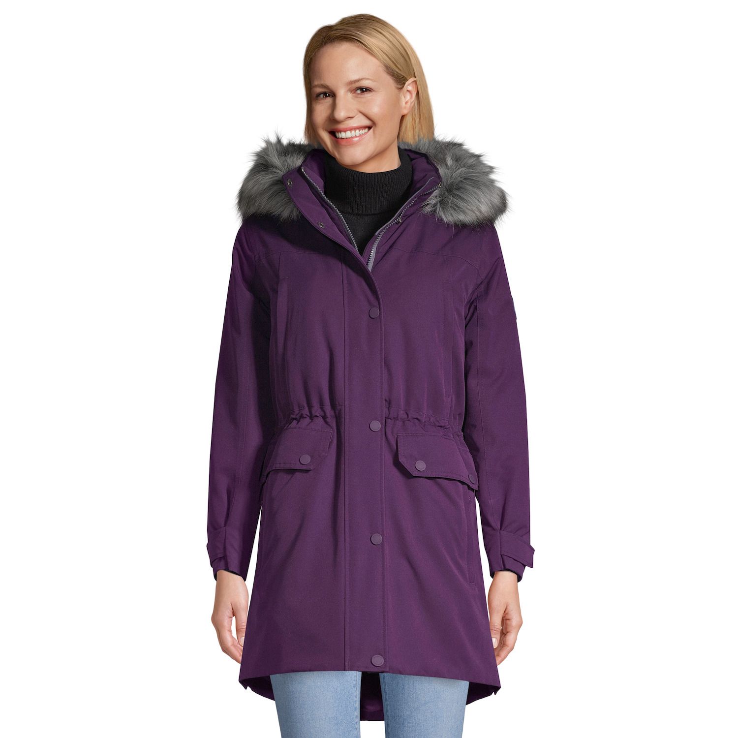 Lands end Pink Winter Ski