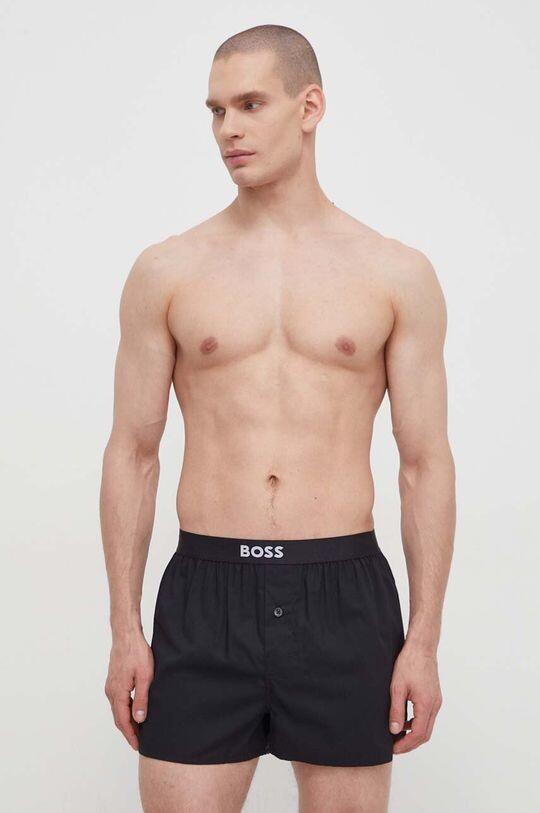 

Набор хлопковых боксеров, 2 пары Boss, бежевый