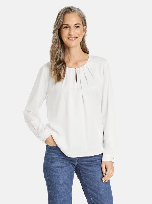 

Блузка с длинными рукавами Gerry Weber, белый