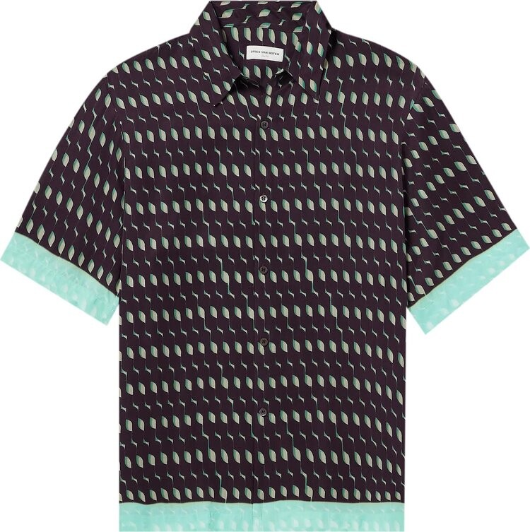 

Рубашка Dries Van Noten Clasen 'Brown', коричневый