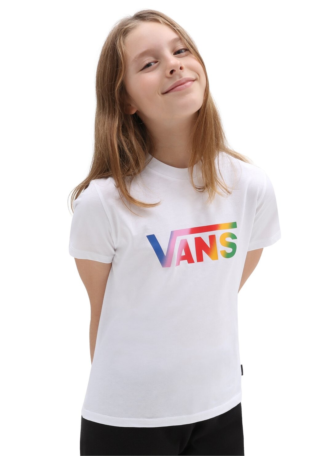 

Футболка с принтом Vans, белый