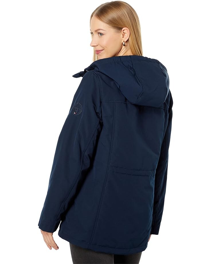 

Куртка Tommy Hilfiger Velboa Lined Hooded Jacket, темно-синий