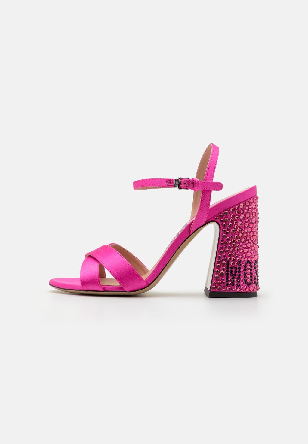 

Босоножки на высоком каблуке MOSCHINO, цвет pink