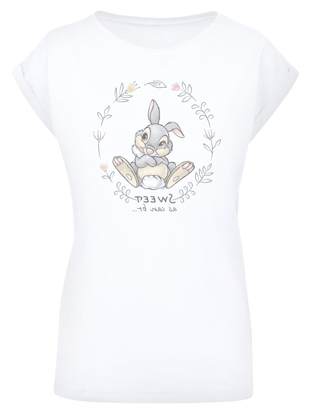 Рубашка F4Nt4Stic Disney Klopfer Thumper Sweet As Can Be, белый