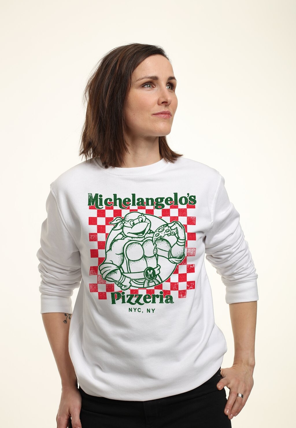 

Толстовка NICKELODEON MIKEYS PIZZA Henry Tiger, белый