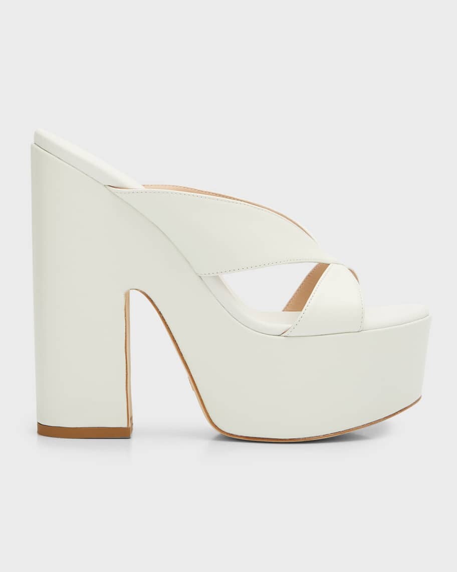 

Босоножки на платформе с перекрестными крестами Miami Sohigh Stuart Weitzman