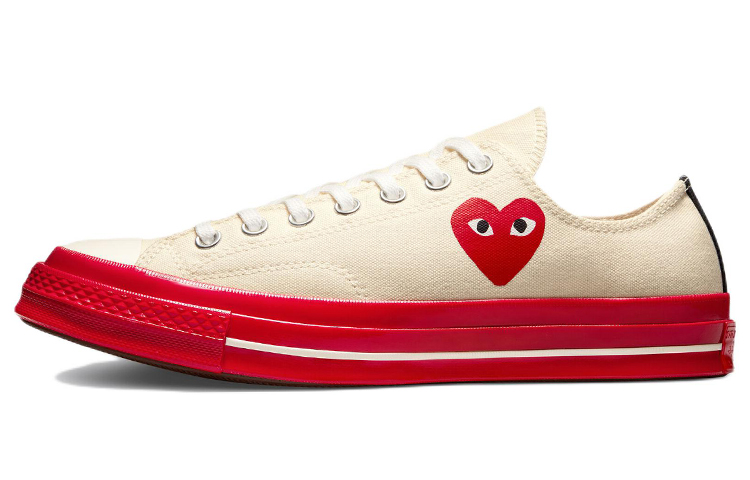 

Кроссовки Comme des Garons PLAY x Converse Chuck Taylor All-Star 70 Ox Egret Red Midsole